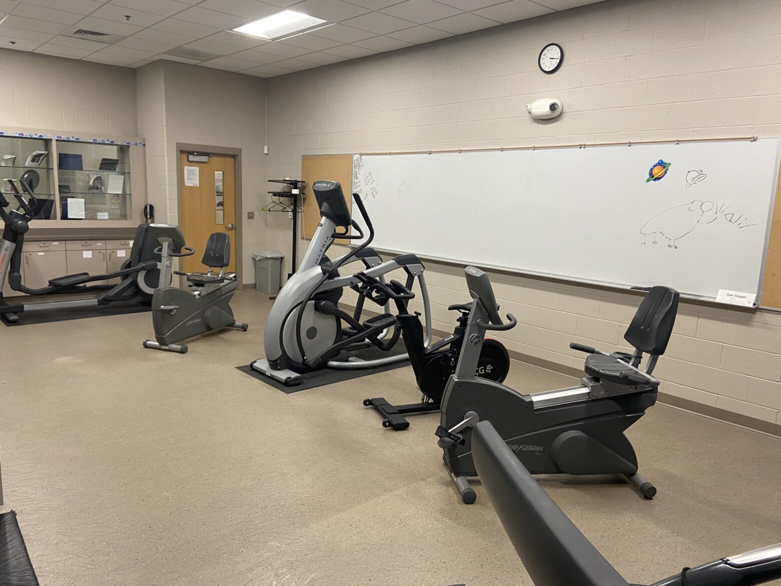 cardio room equipment 2