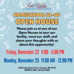 Home School Co-Op Open House