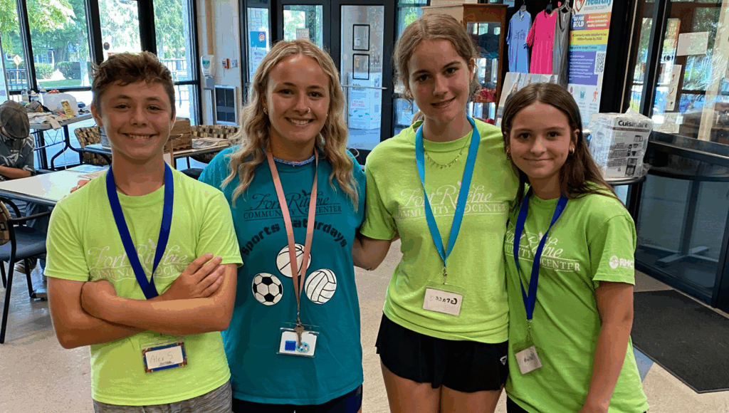 image of counselors in training at summer camp