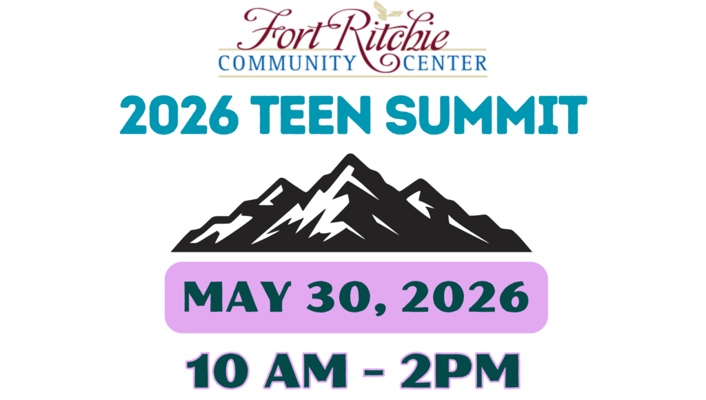 Teen Summit May 30 10 am - 2 pm